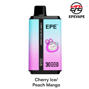 EPE 2 flavors 30000 Puffs 30k Disposable Vape Cherry-lce-Peach-Mango